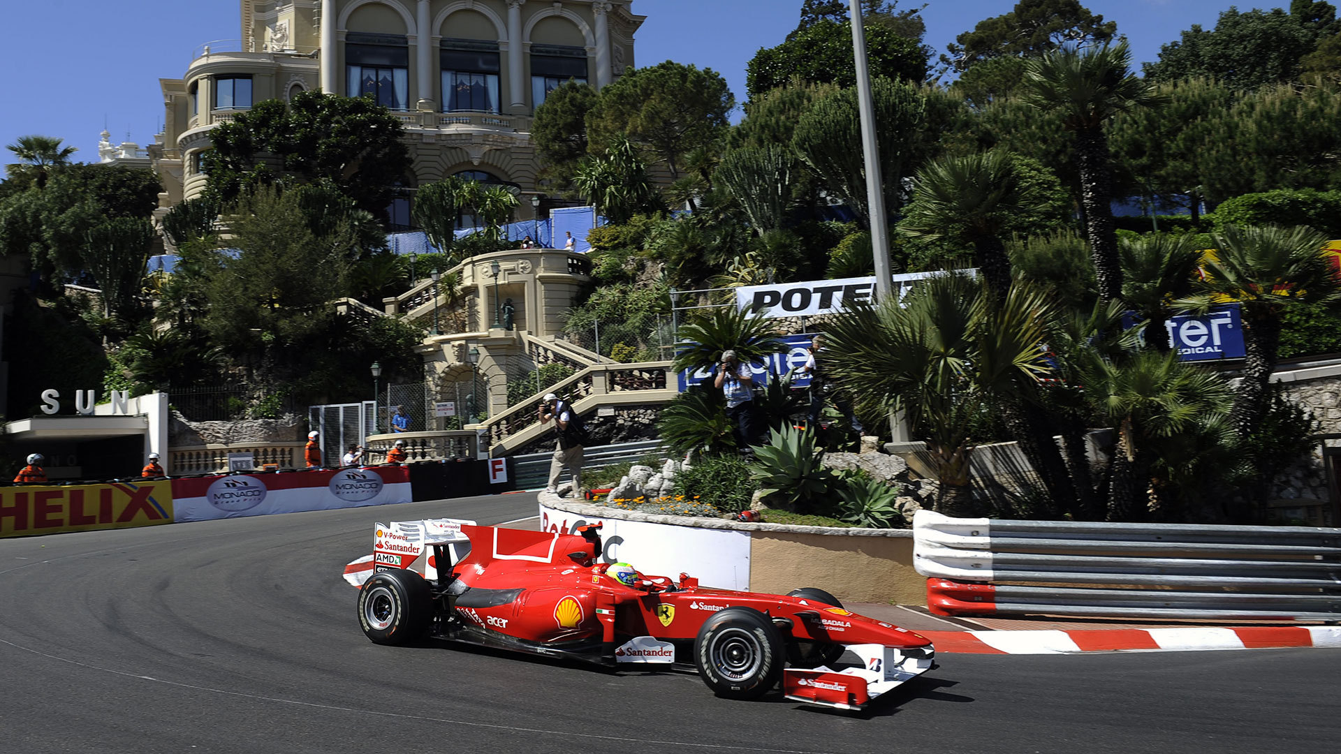 Ferrari F1 Monaco Wallpaper
