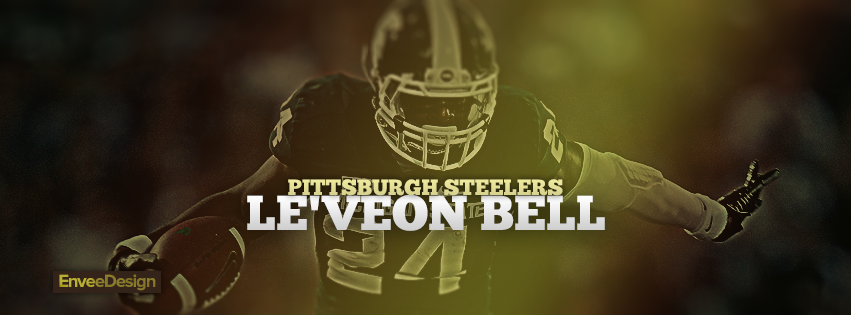 Le Veon Bell Pittsburgh Steelers Cover By Enveedesigns