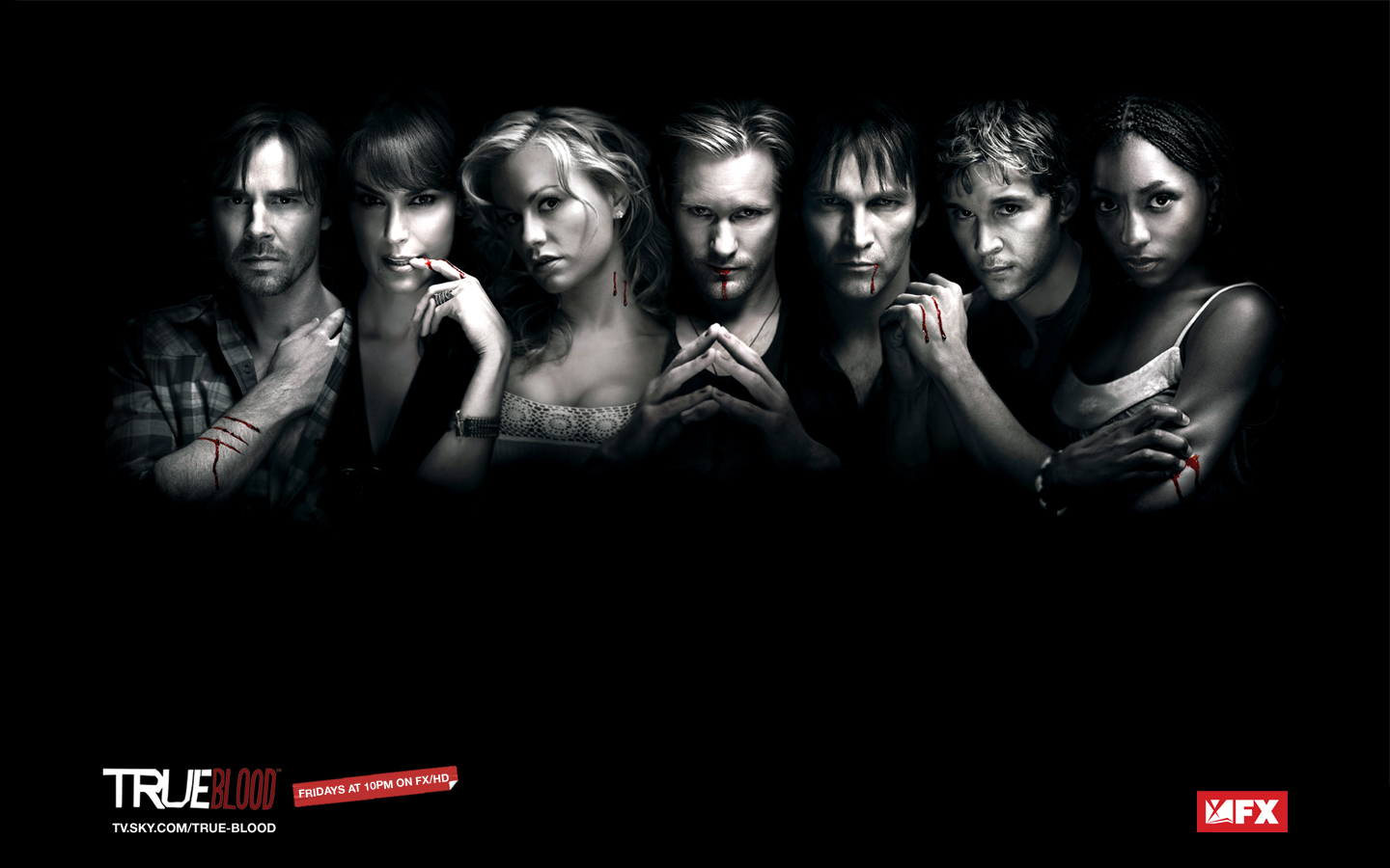 Cast True Blood Wallpaper