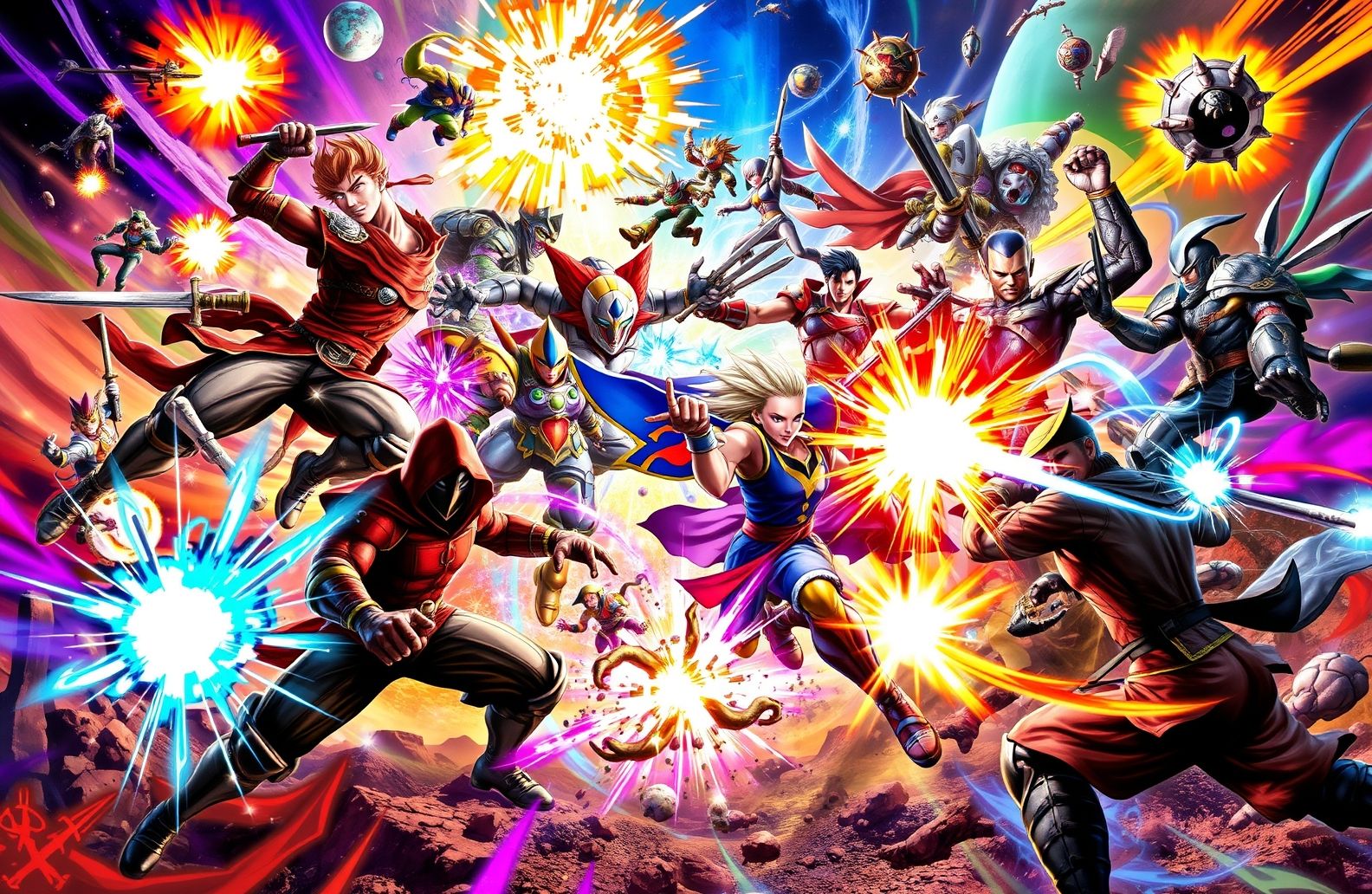 Video Game Characters Wallpaper