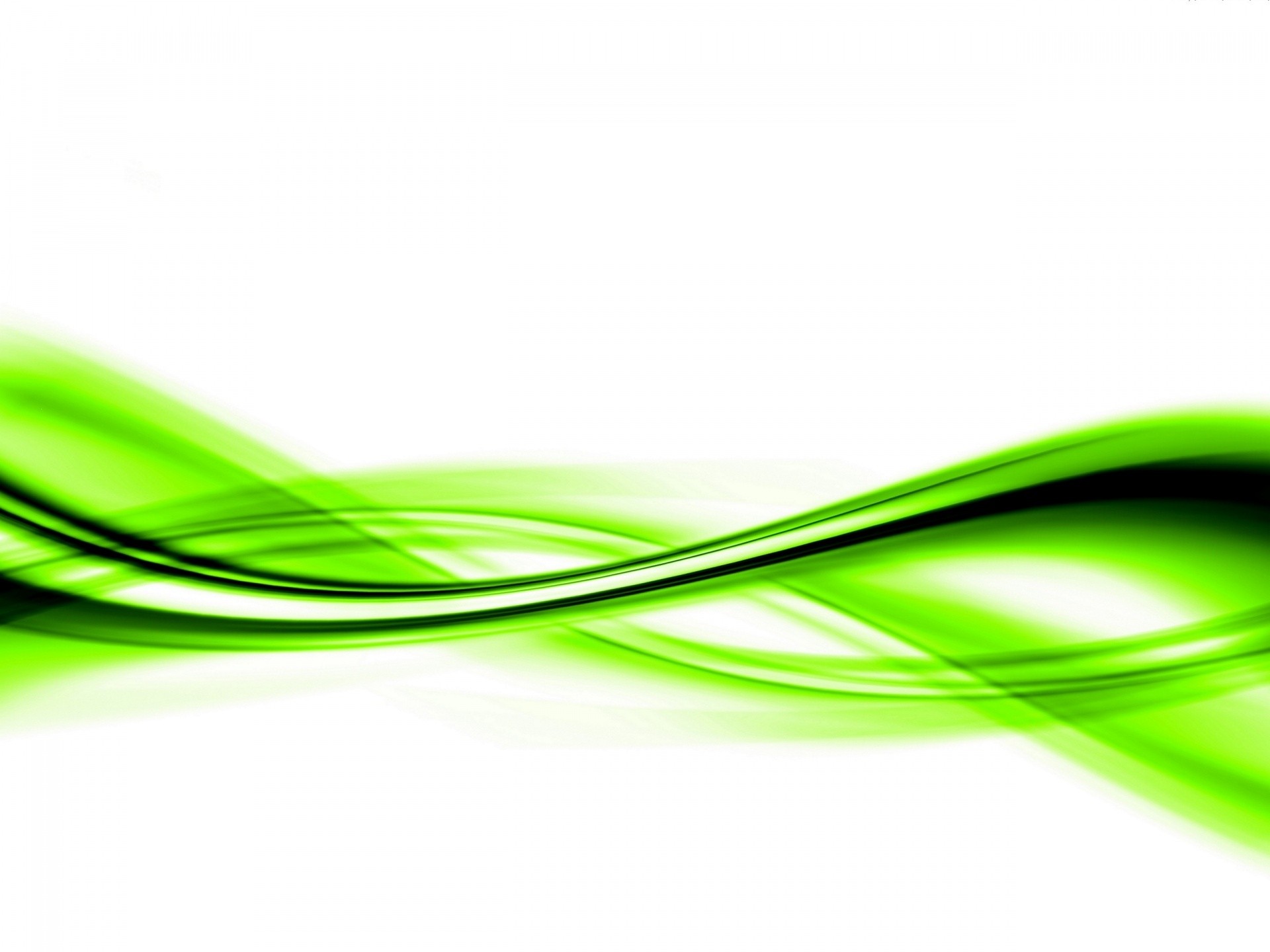 Wallpaper Green Abstract Colorful Waves Lines White