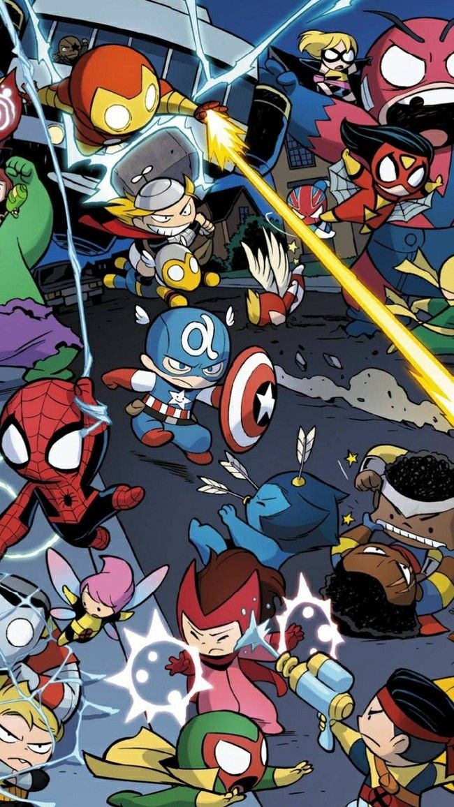 Marvel Avengers Wallpaper   Avengers Cartoon Wallpaper Iphone
