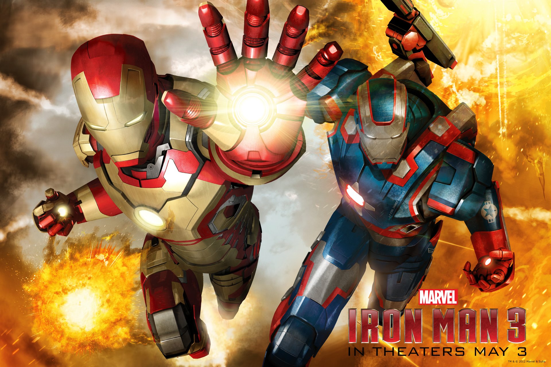 2013 Iron Man 3 Movie HD Wallpaper 2658