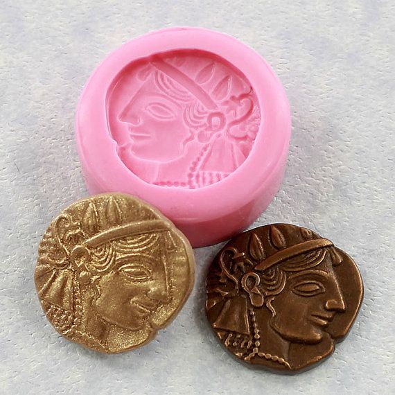 Ancient Coin Silicone Mold Roman Mould Polymer By Moldmuse