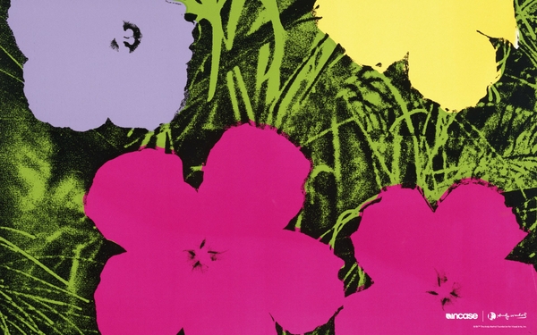 Flowers Andy Warhol Incase Wallpaper