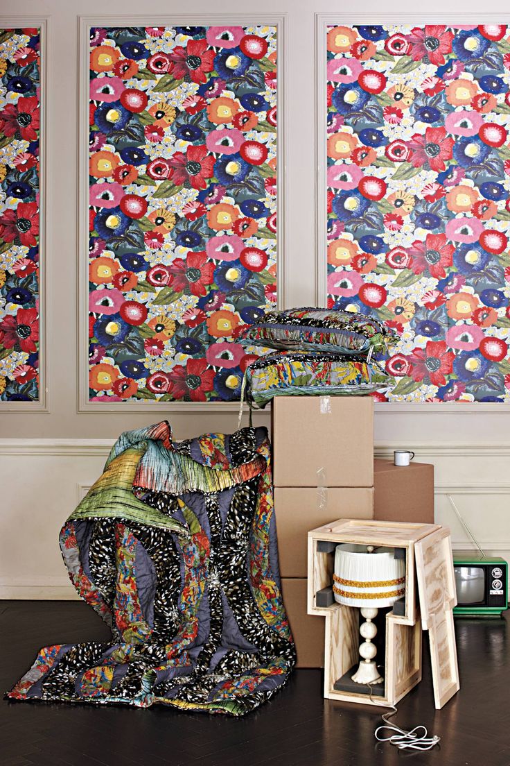Blazing Poppies Wallpaper For The Home