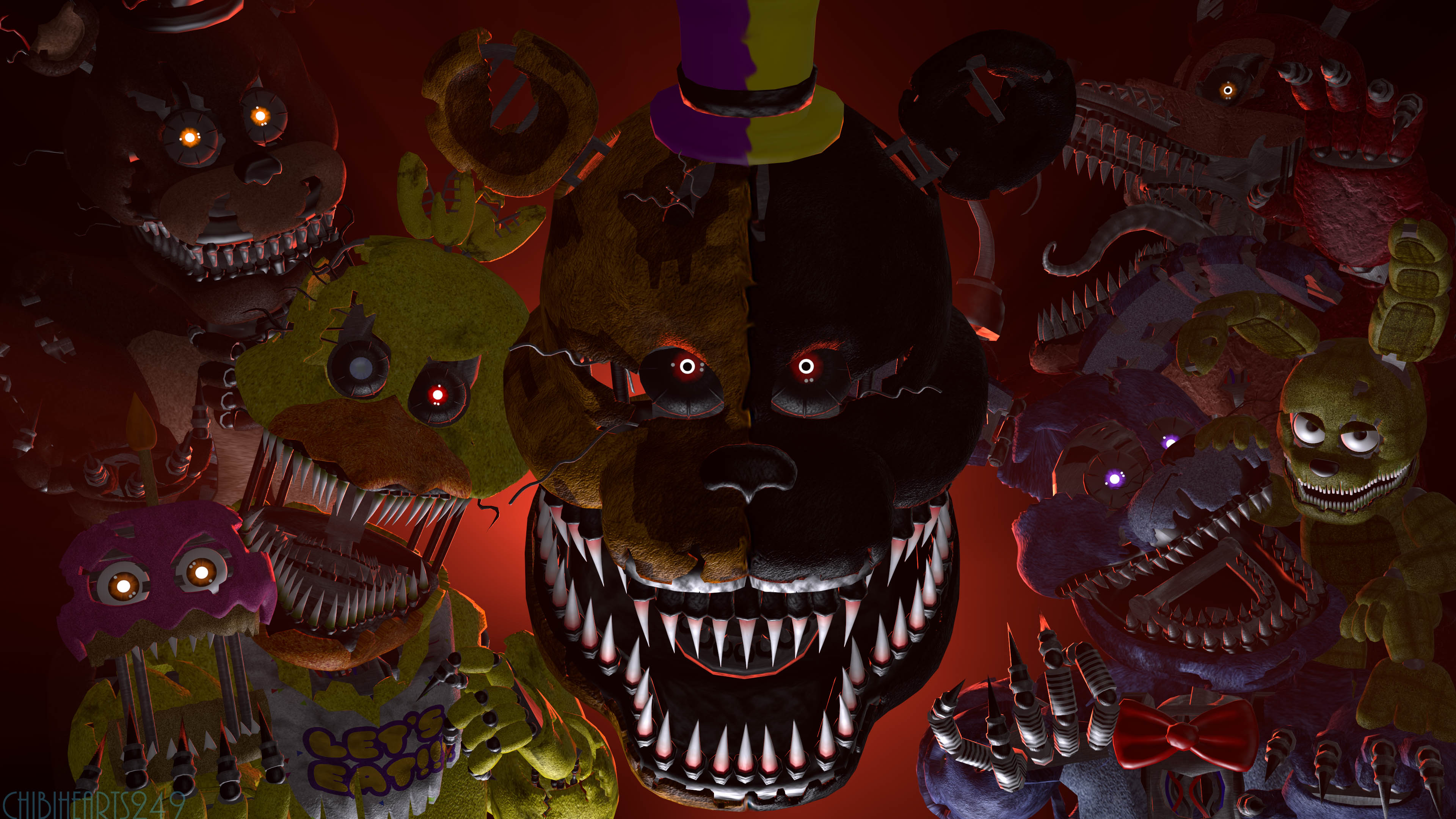 fnaf 4 halloween update download for android