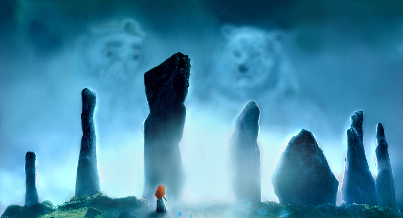 Brave Disney Pany Pixar Artwork Movies HD Wallpaper
