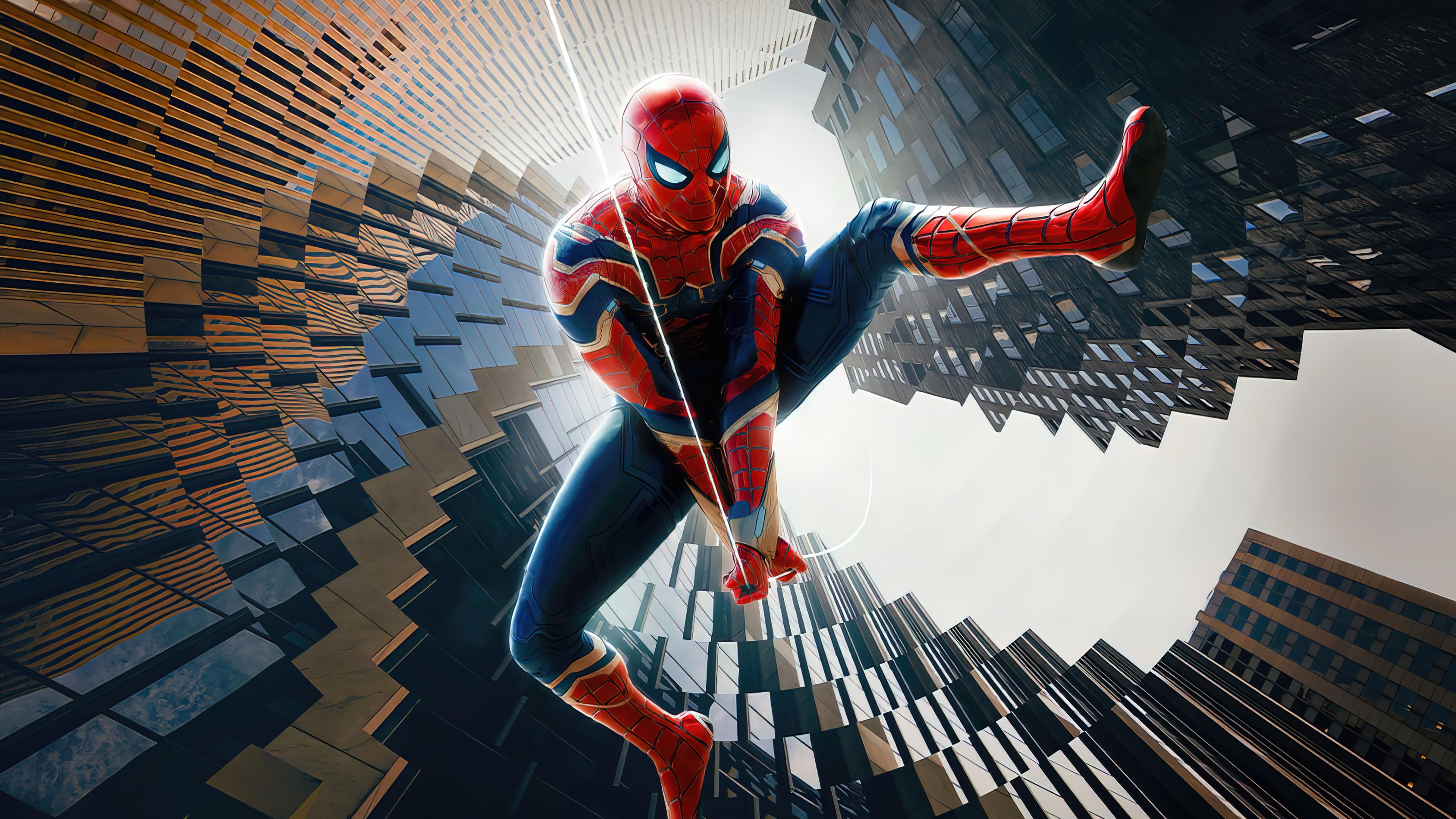Spider Man No Way Home Movie Wallpaper iPhone Phone 4k 5721e