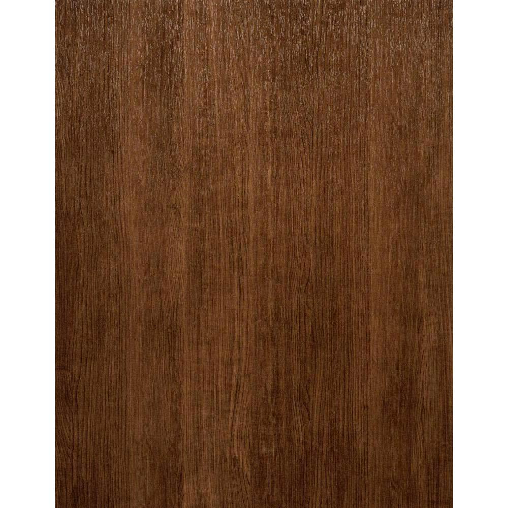 Modern Rustic Wood Wallpaper Dark Chocolate Brown