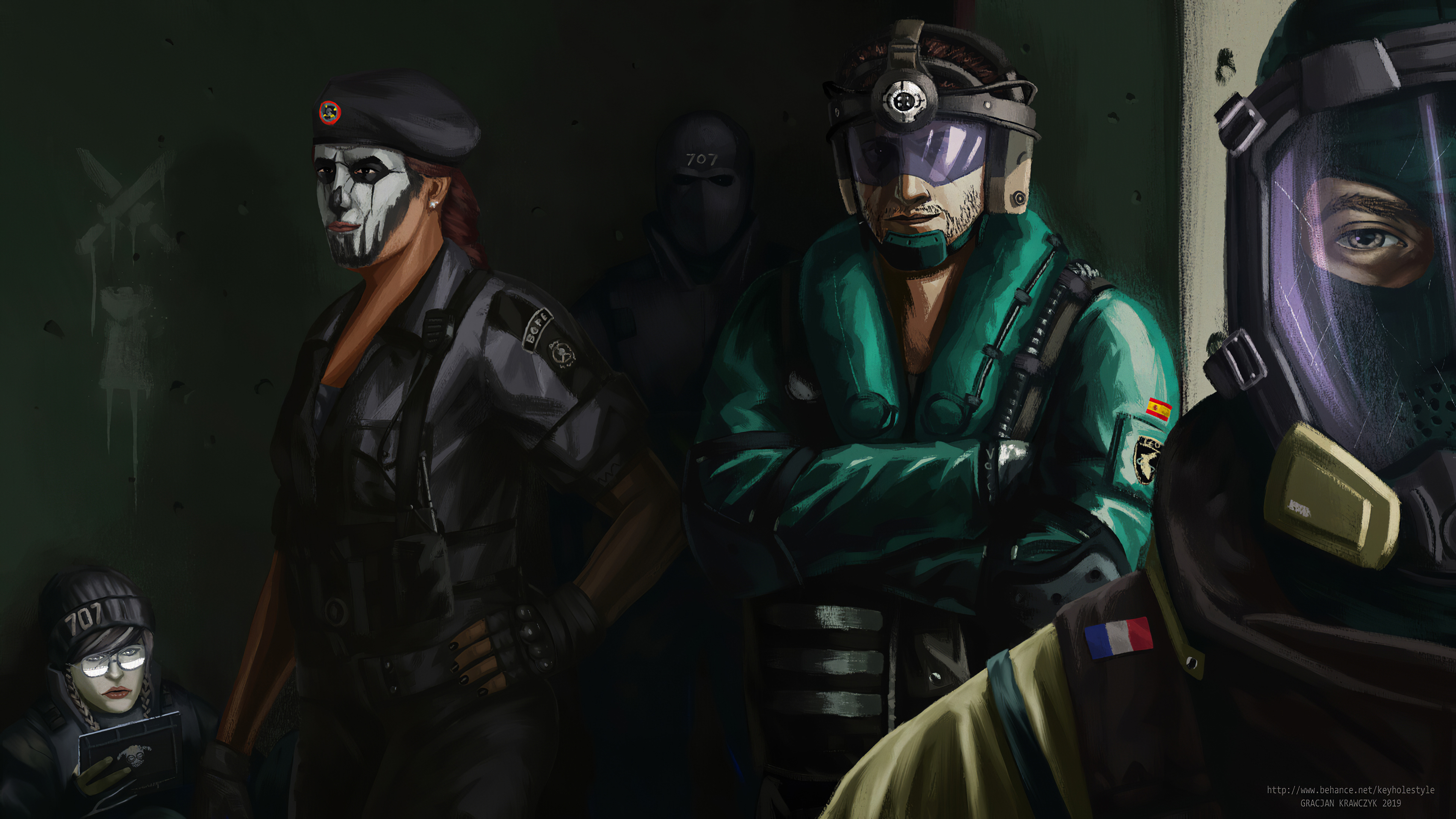 Tom Cys Rainbow Six Siege Hunters 4k HD Games Wallpaper