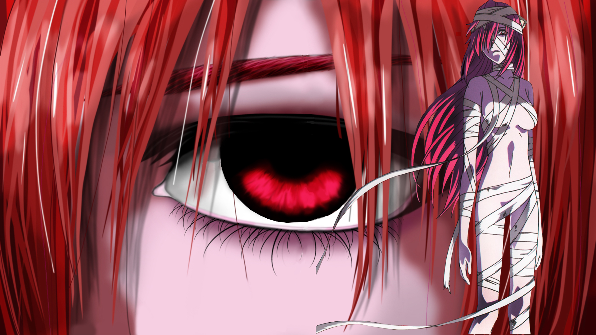 Wallpaper From The Anime Elfen Lied I Didn T Make These