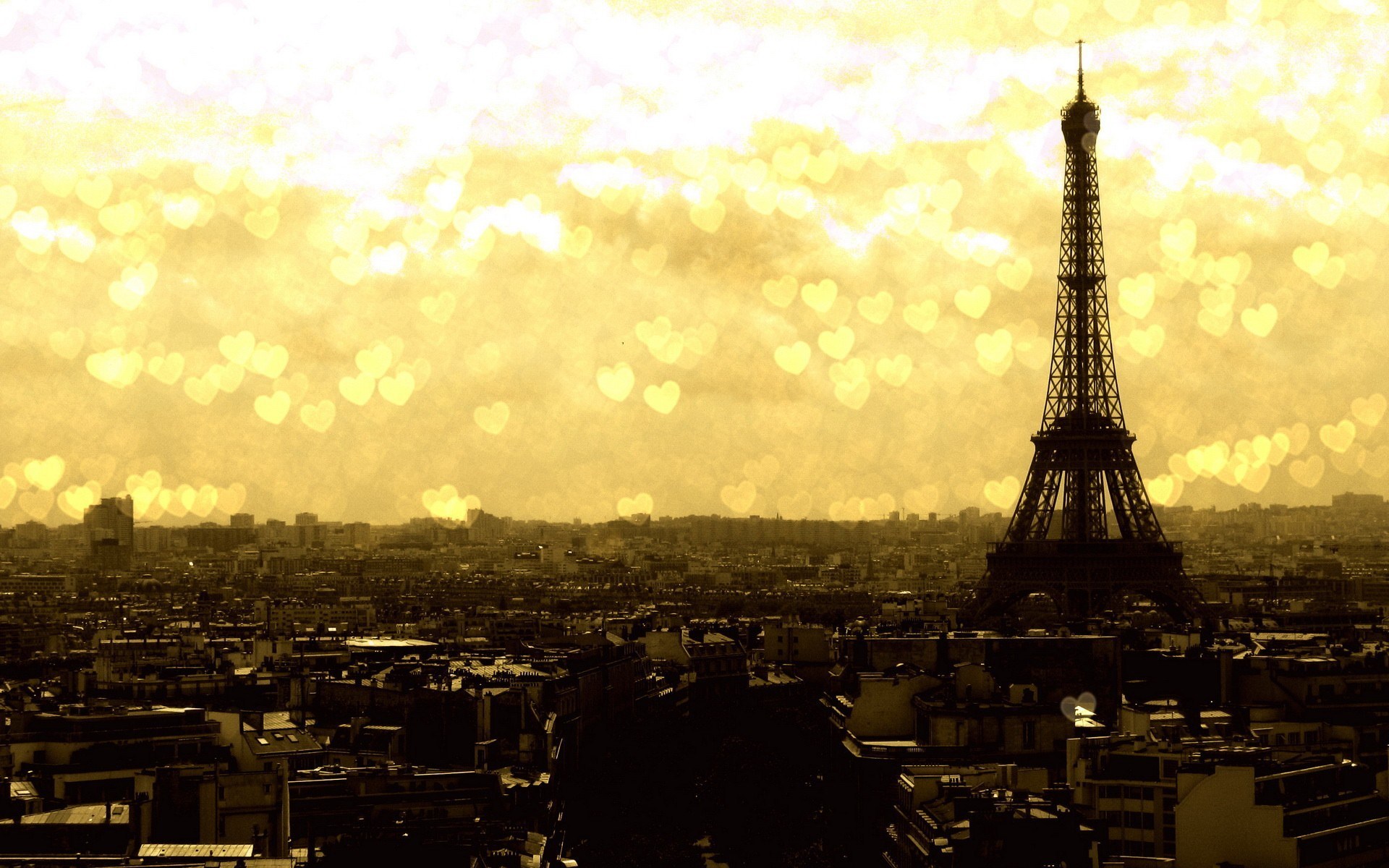 Eiffel Tower Clouds Paris Wallpapers HD  Desktop and Mobile Backgrounds