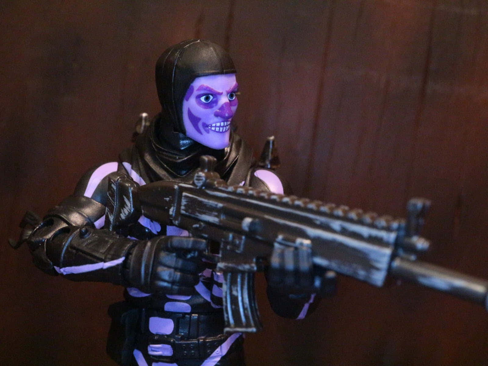 Purple Skull Trooper Wallpaper