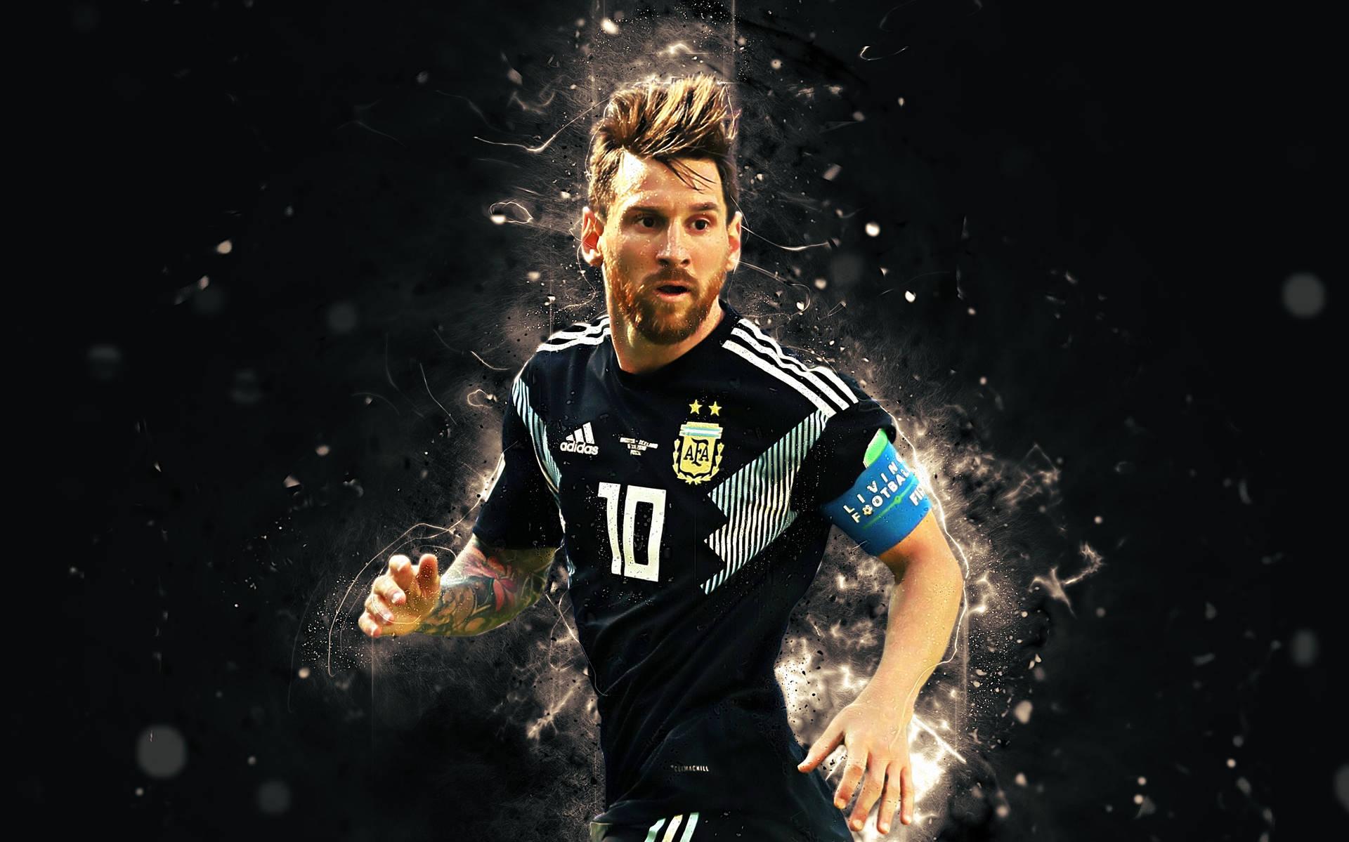 Download Running Messi 4k Ultra Hd Wallpaper