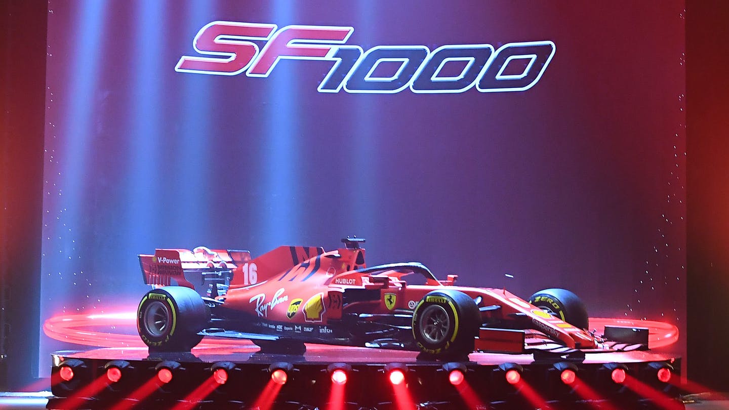 Ferrari Sf1000 Celebrates The Scuderia S Uping 000th F1 Race