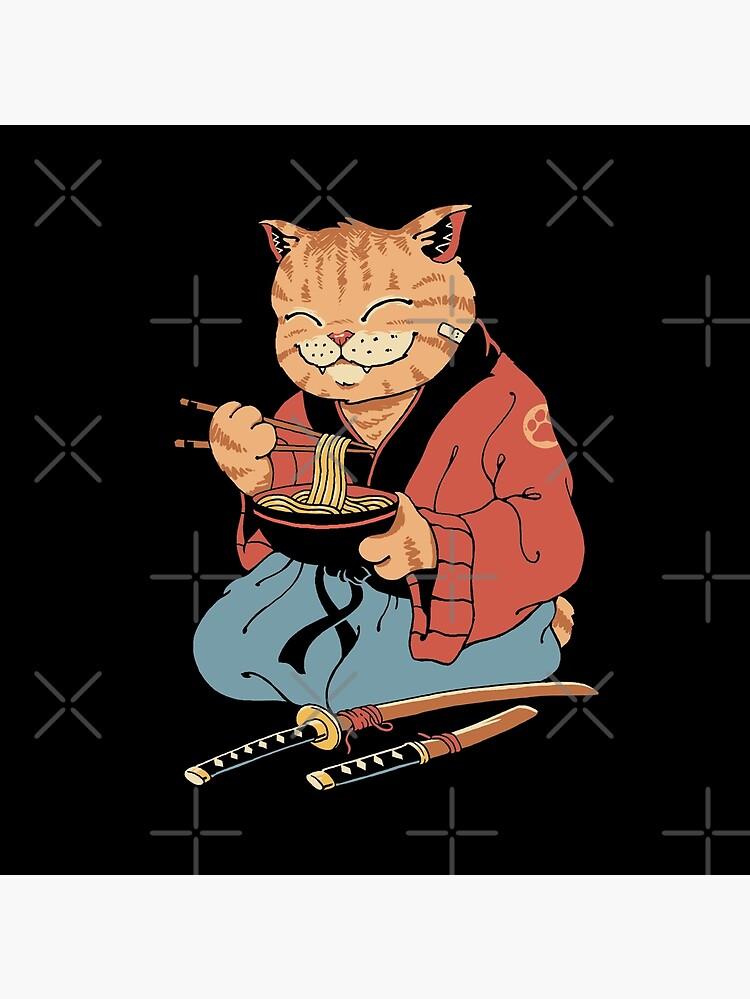 Cat Ramen Poster By Vincenttrinidad