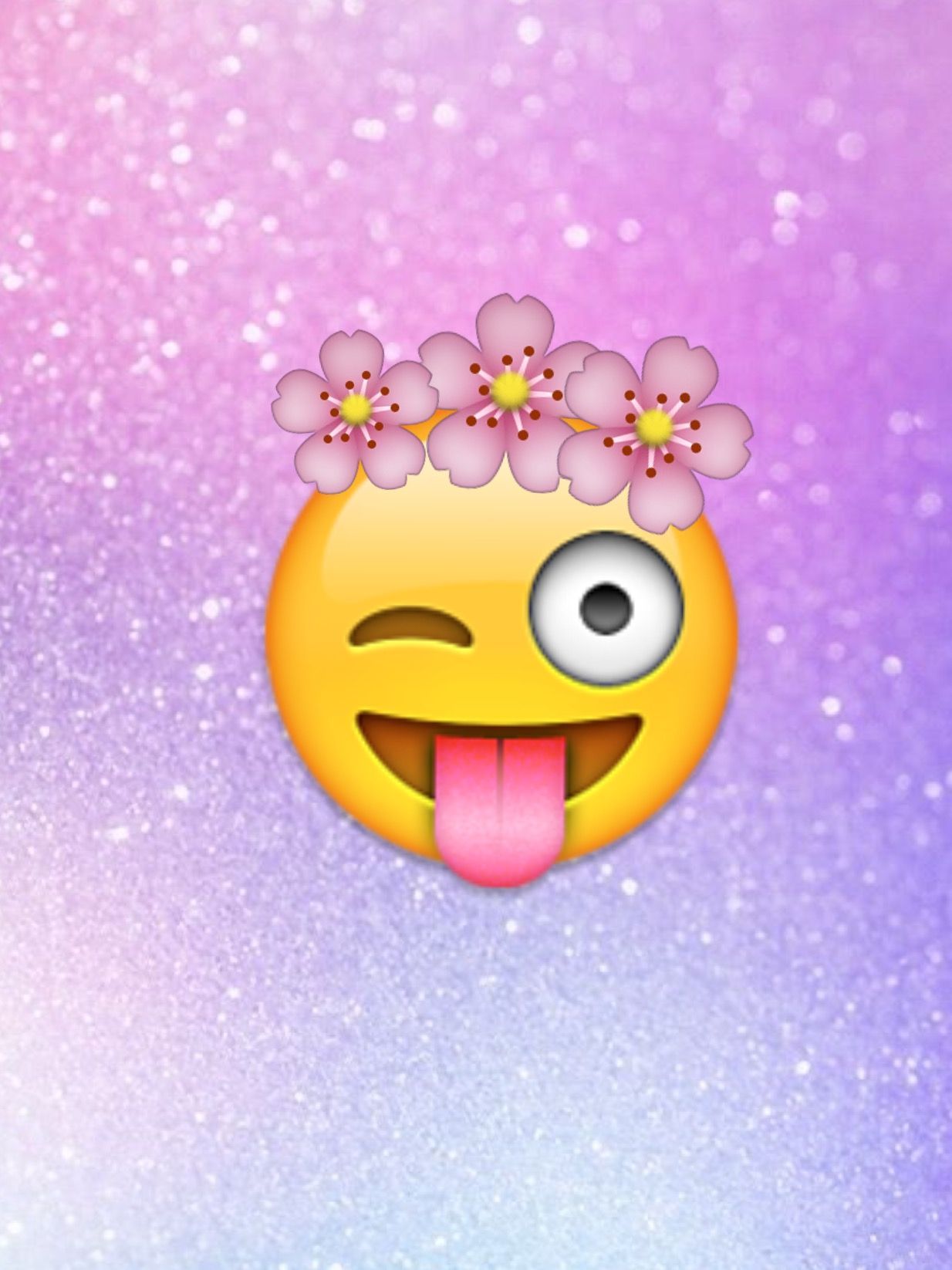 Girly Emoji Wallpaper Top Background