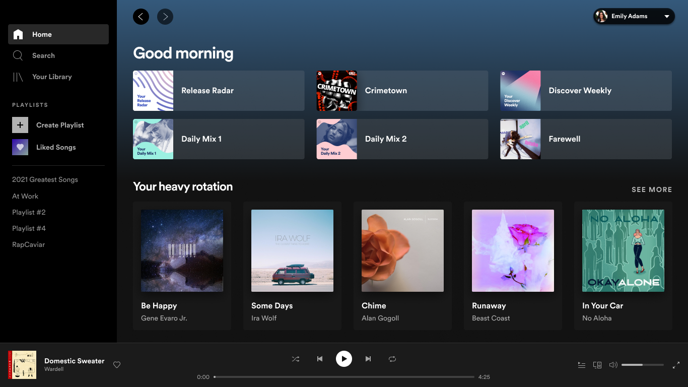Spotify Rolls Out Redesigned Desktop And Web Apps Techcrunch