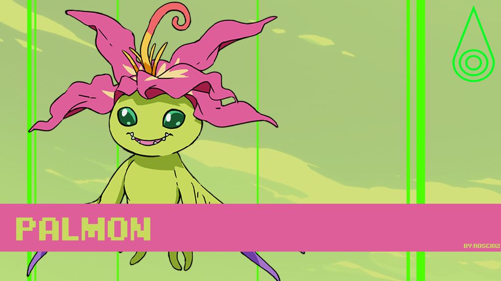 Palmon Wallpaper By Roscio2
