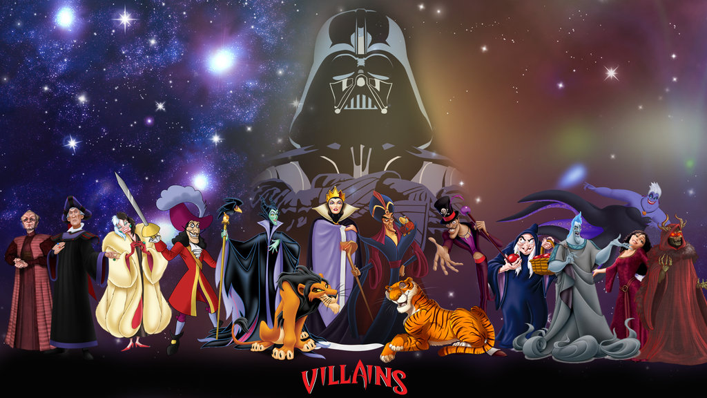 Disney Villains Wallpaper by gameshalo70 on
