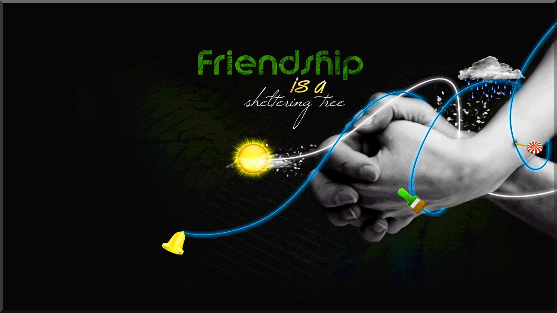 Friendship Quotes HD Wallpaper High