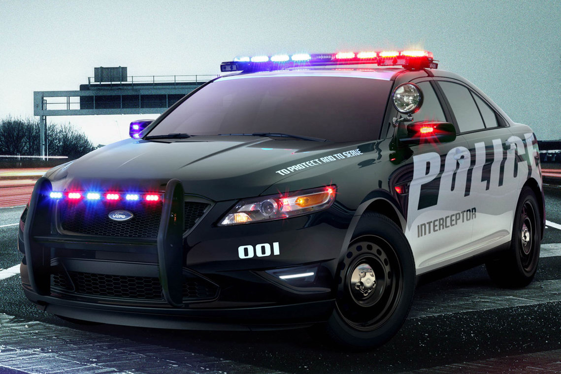 Ford Taurus Police Car   AutoTribute
