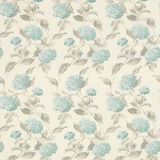 Hydrangea Floral Fabric From Laura Ashley Country Fabrics Photo