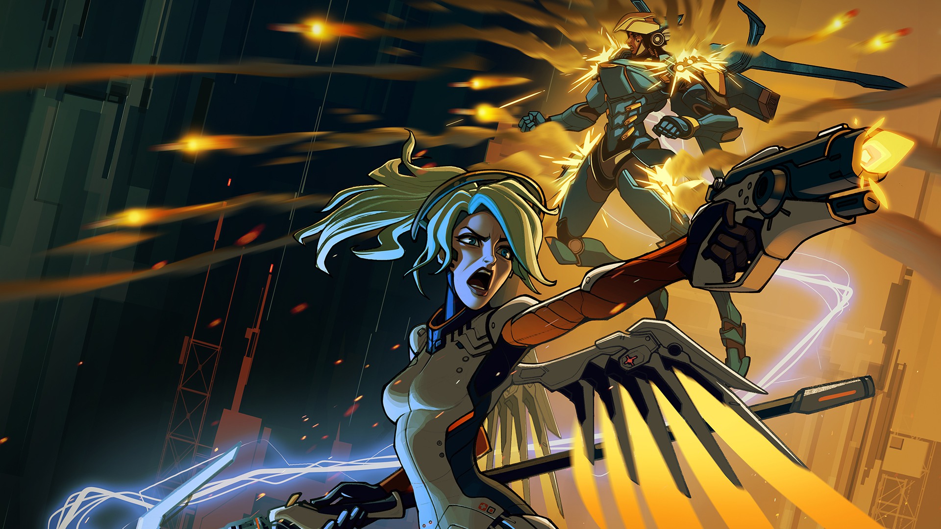 Overwatch Mercy Wallpaper HD