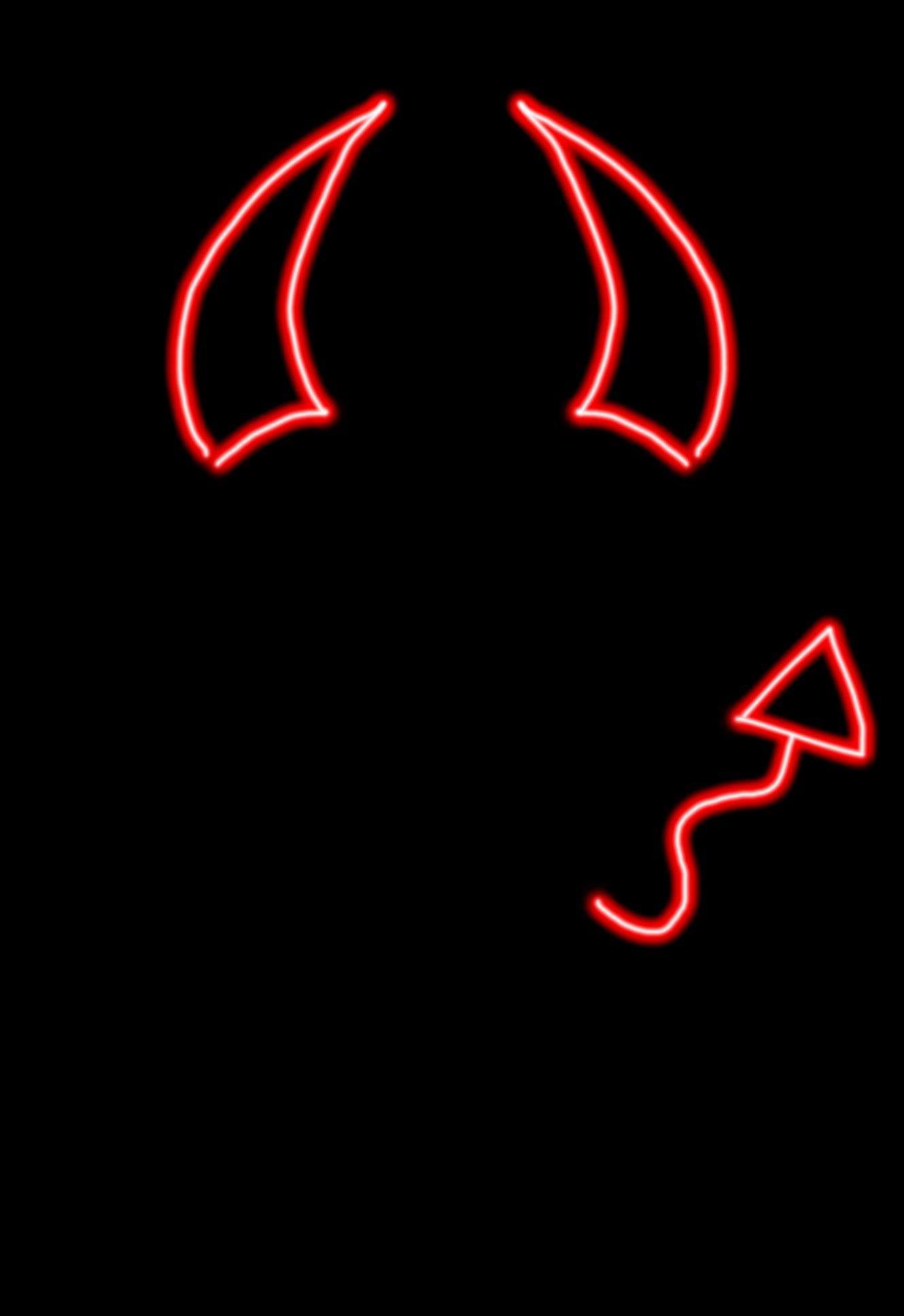 Devil Horn Tribal Wallpaper
