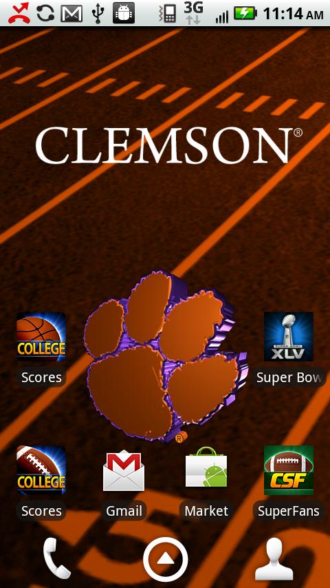 Clemson Live Wallpaper HD Android Apps And Tests Androidpit
