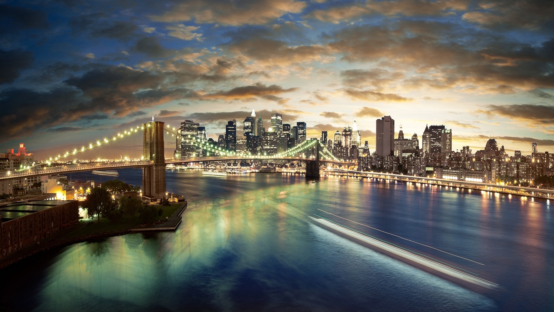 z43 sfondo desktop hd wallpaper new york brooklyn bridge view