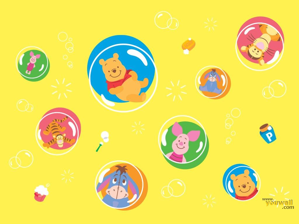 Pooh And Friends Wallpaper