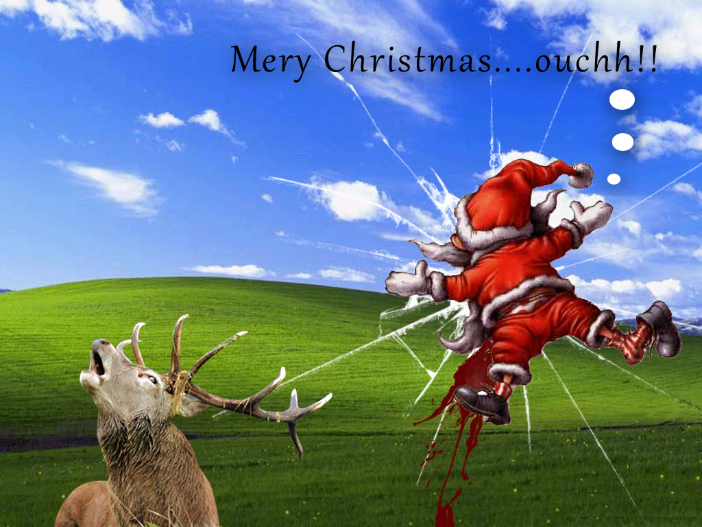 funny holiday virtual backgrounds