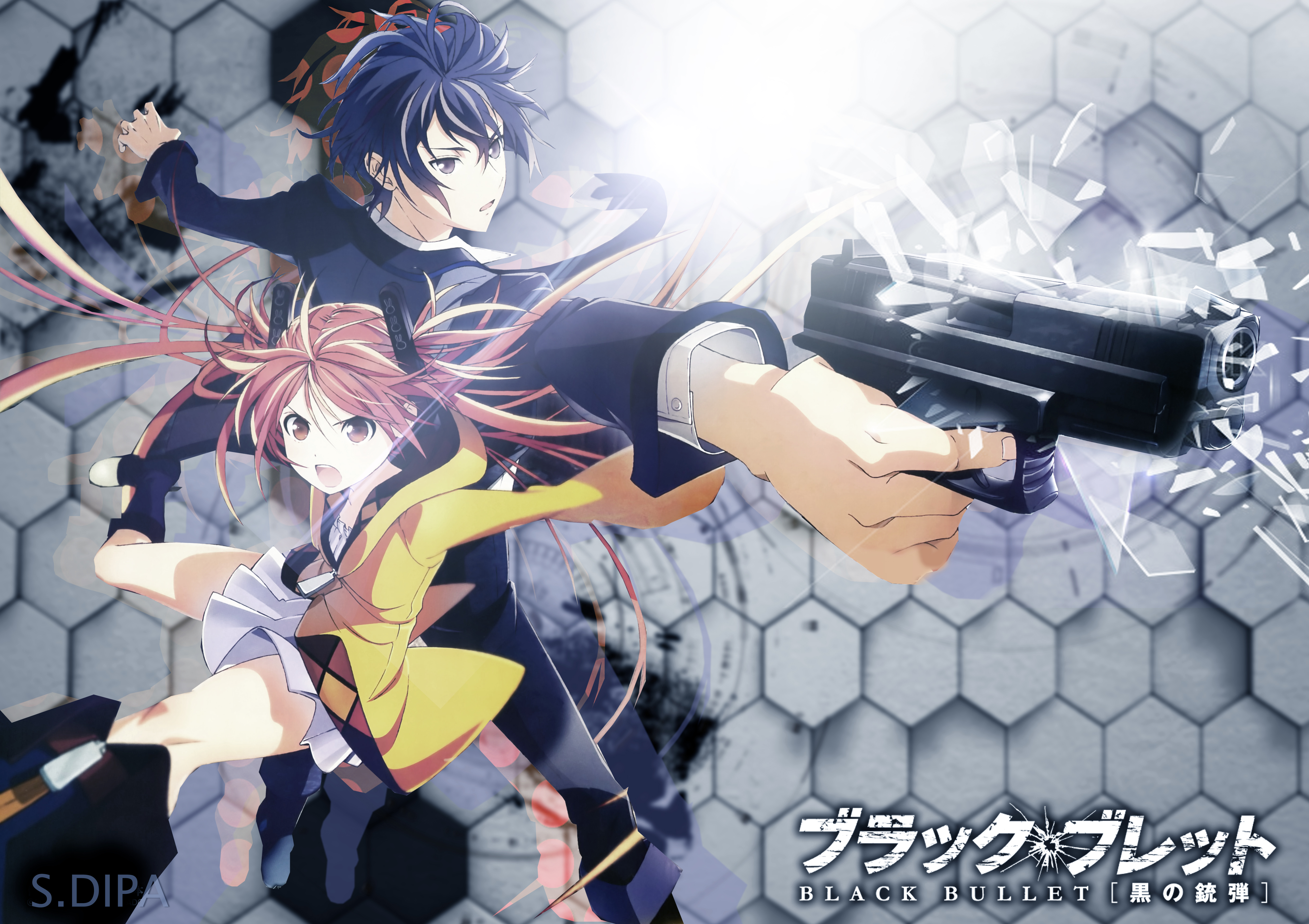 Black Bullet Wallpaper Hd Version By S4H1Dd1P4