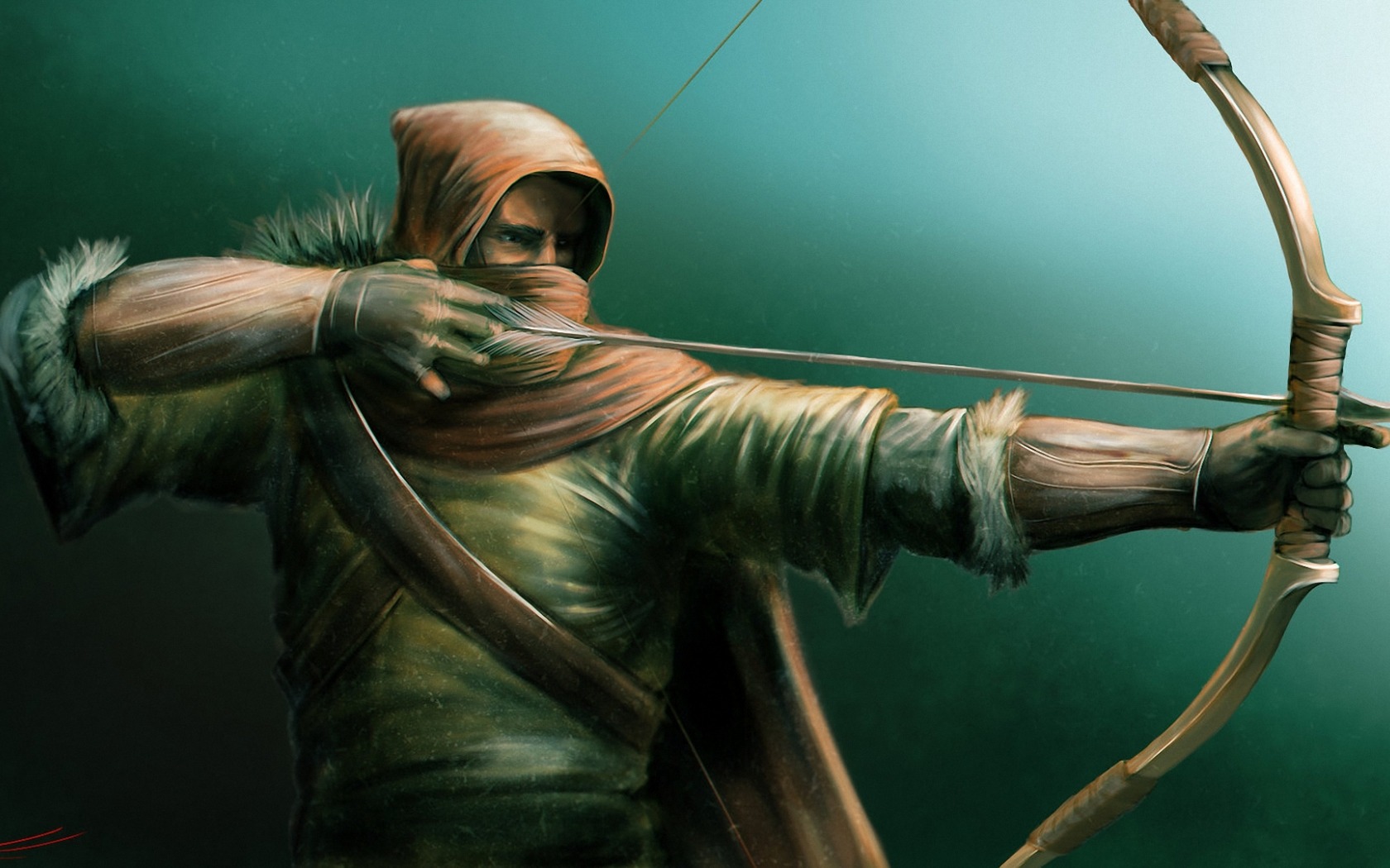 Art Archer Bow Arrow Game Wallpaper By Sophialane Revelwallpaper