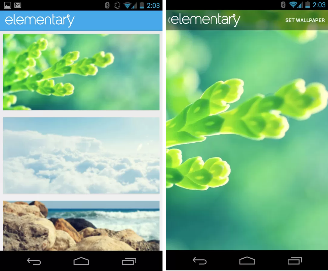 Elementary Wallpaper App For Android Like The Os Is A