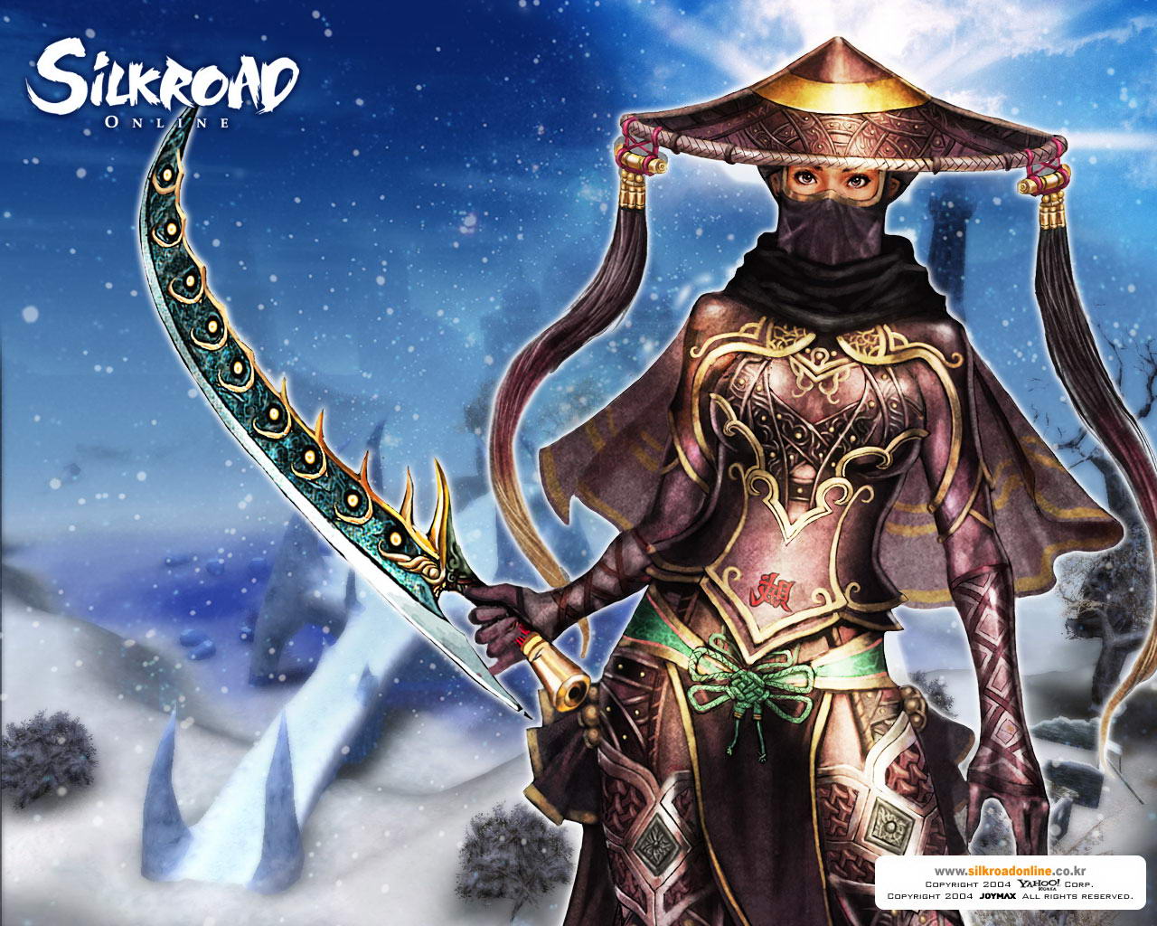 Female Ninja Silkroad Online Wallpaper