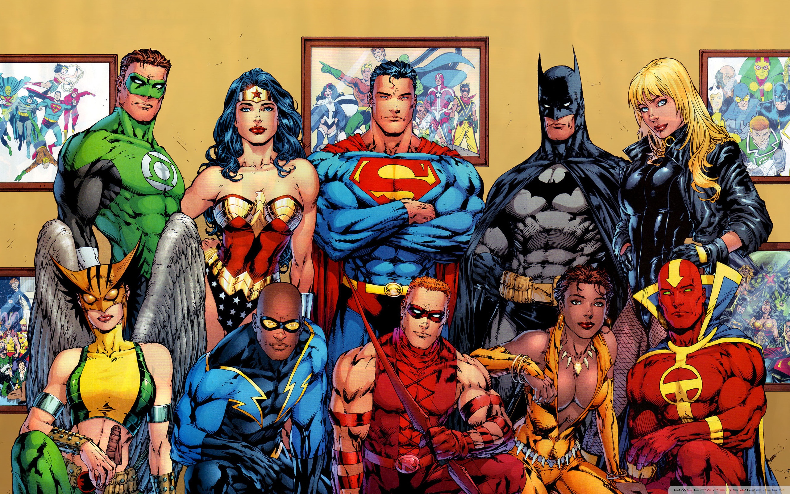 26+] DC Superheroes Wallpapers on ...
