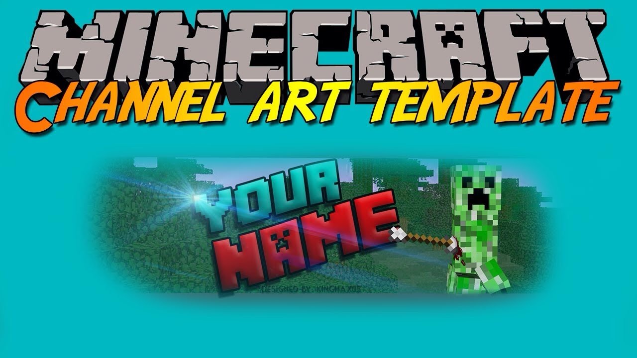 Minecraft Channel Art Maker
