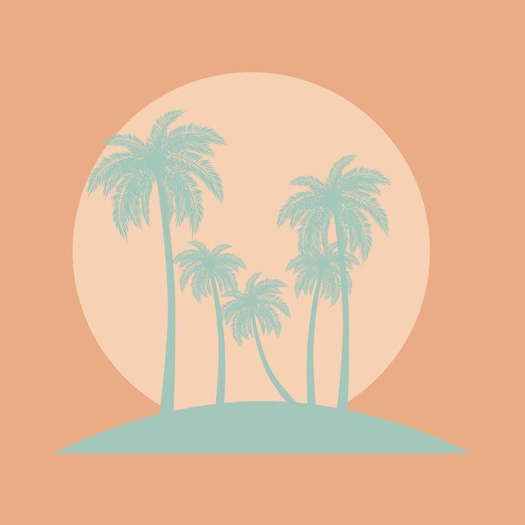 Palm Trees Widget For The Beachy Theme Themes App