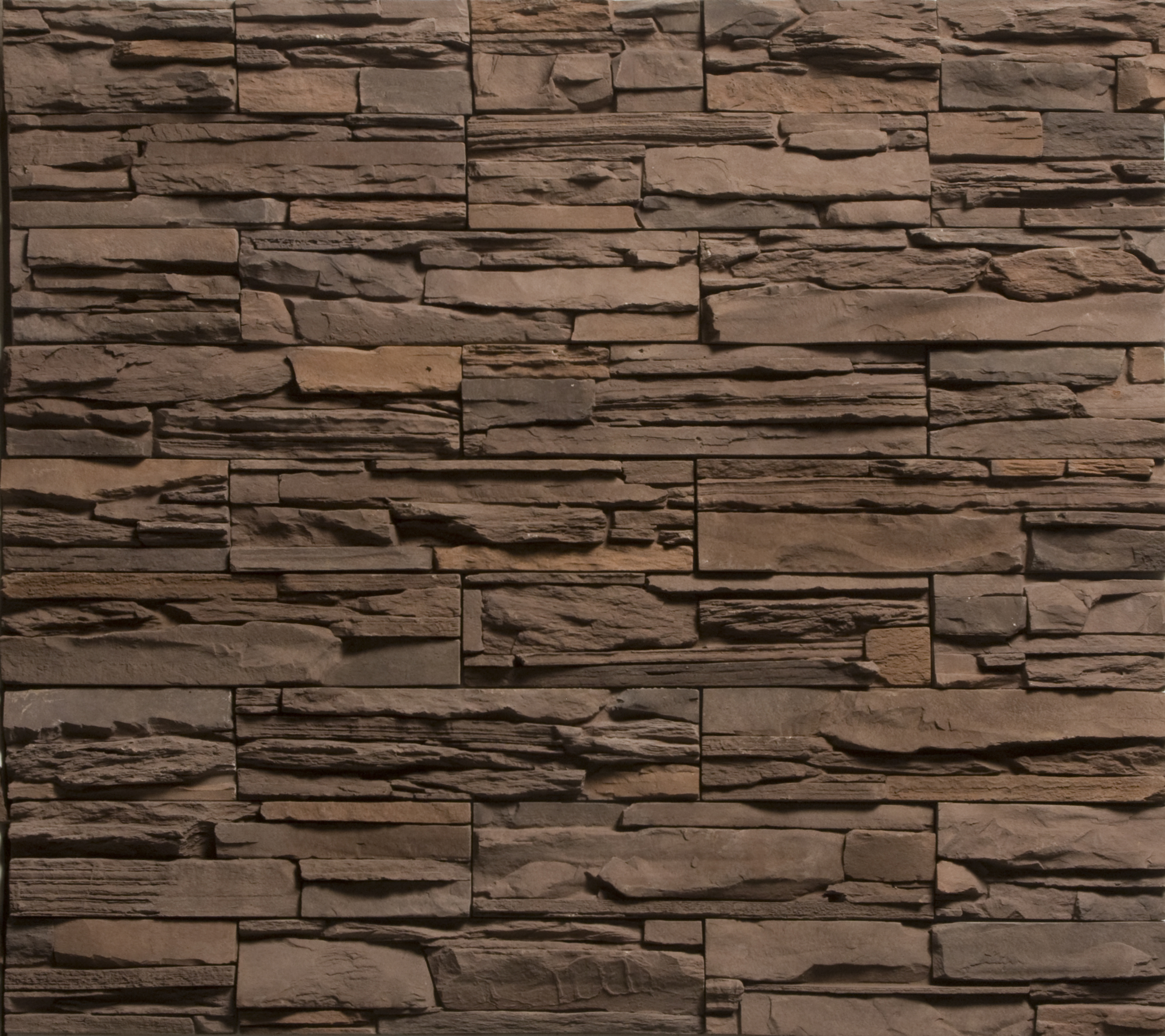 Stone Wall Texture Background Brown
