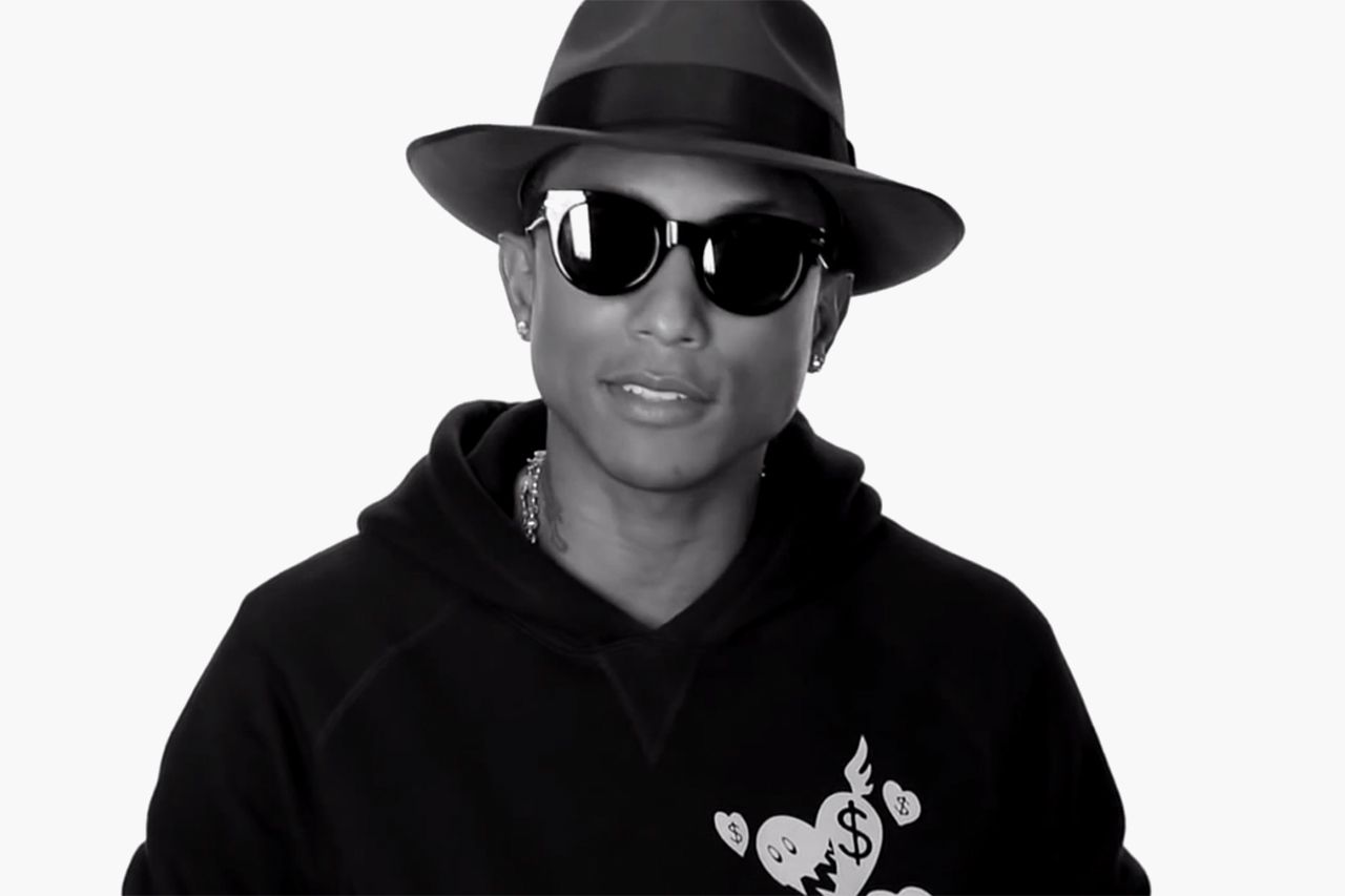 Pharrell Williams Wallpaper Black And White Celebrities