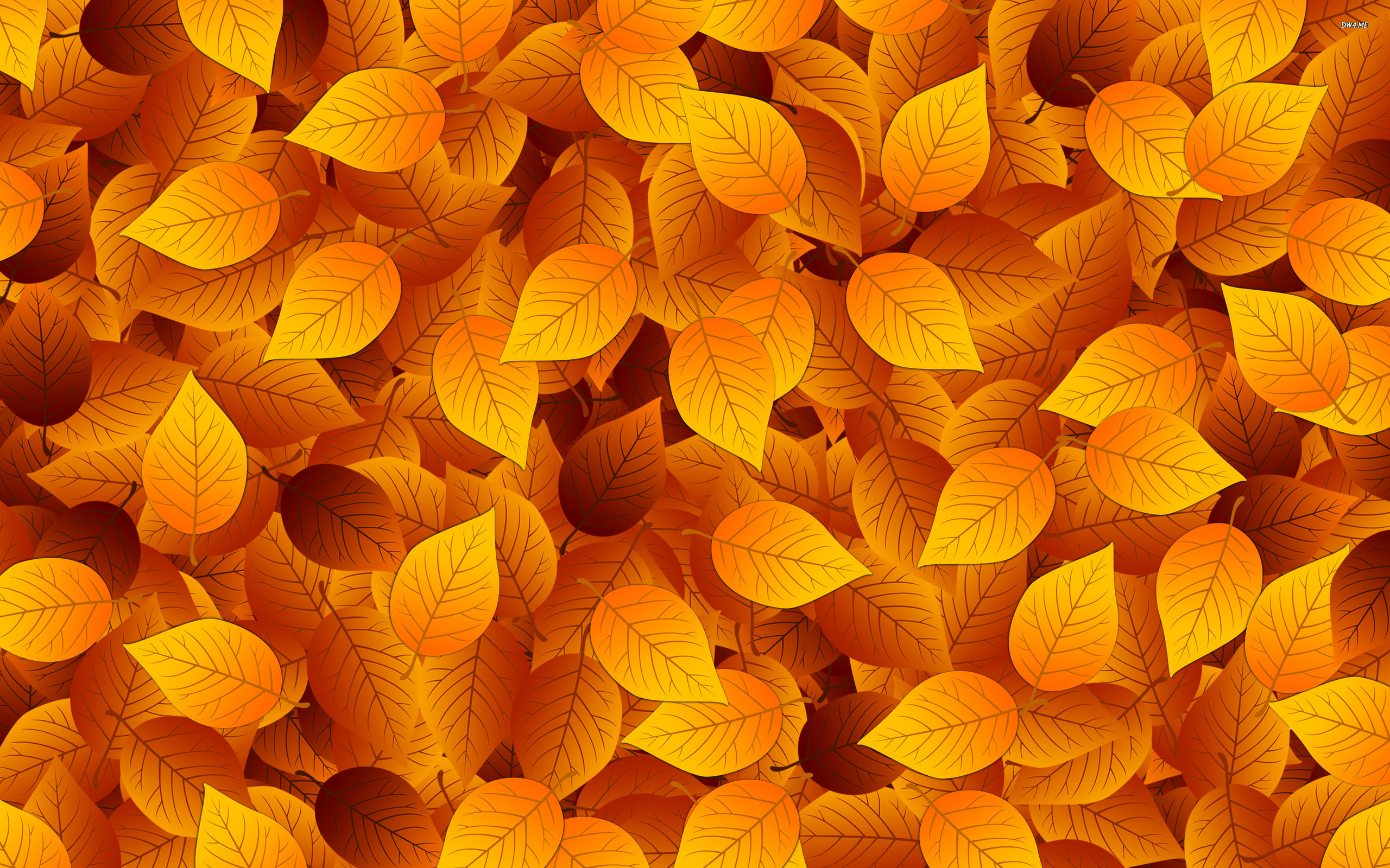 Autumn leaves wallpaper   Vector wallpapers   1730