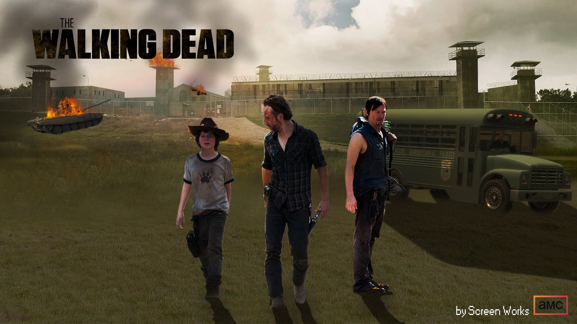 The Walking Dead Season Wallpaper By Bryekgamer Fan Art
