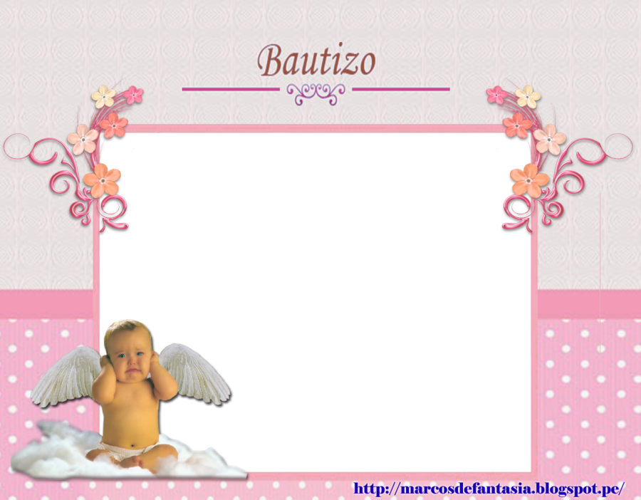 Heart Background Frame Clipart Baptism Pink Text Transparent
