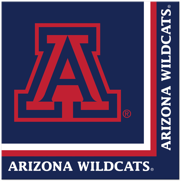 Arizona Wildcats Wallpaper Arizona wildcats lunch napkins