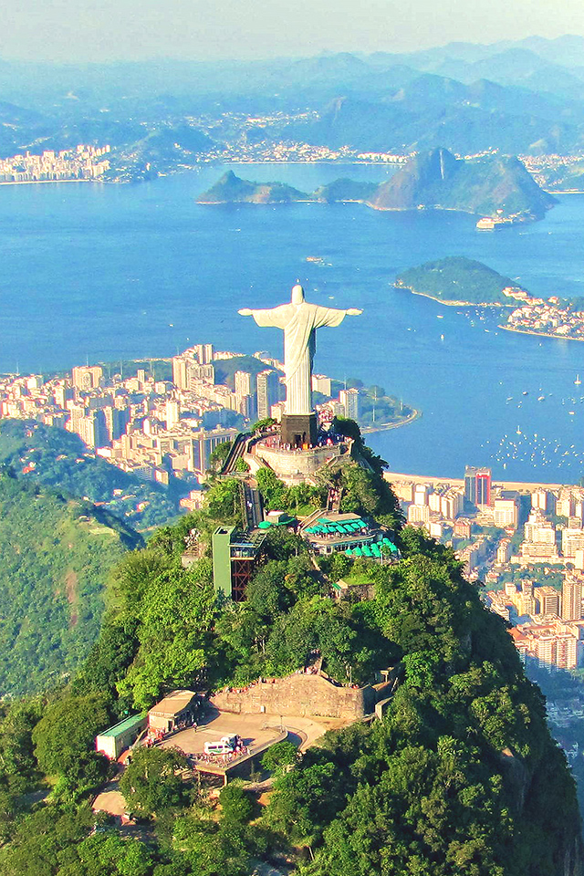 Brazil Christ The Redeemer iPhone Wallpaper HD