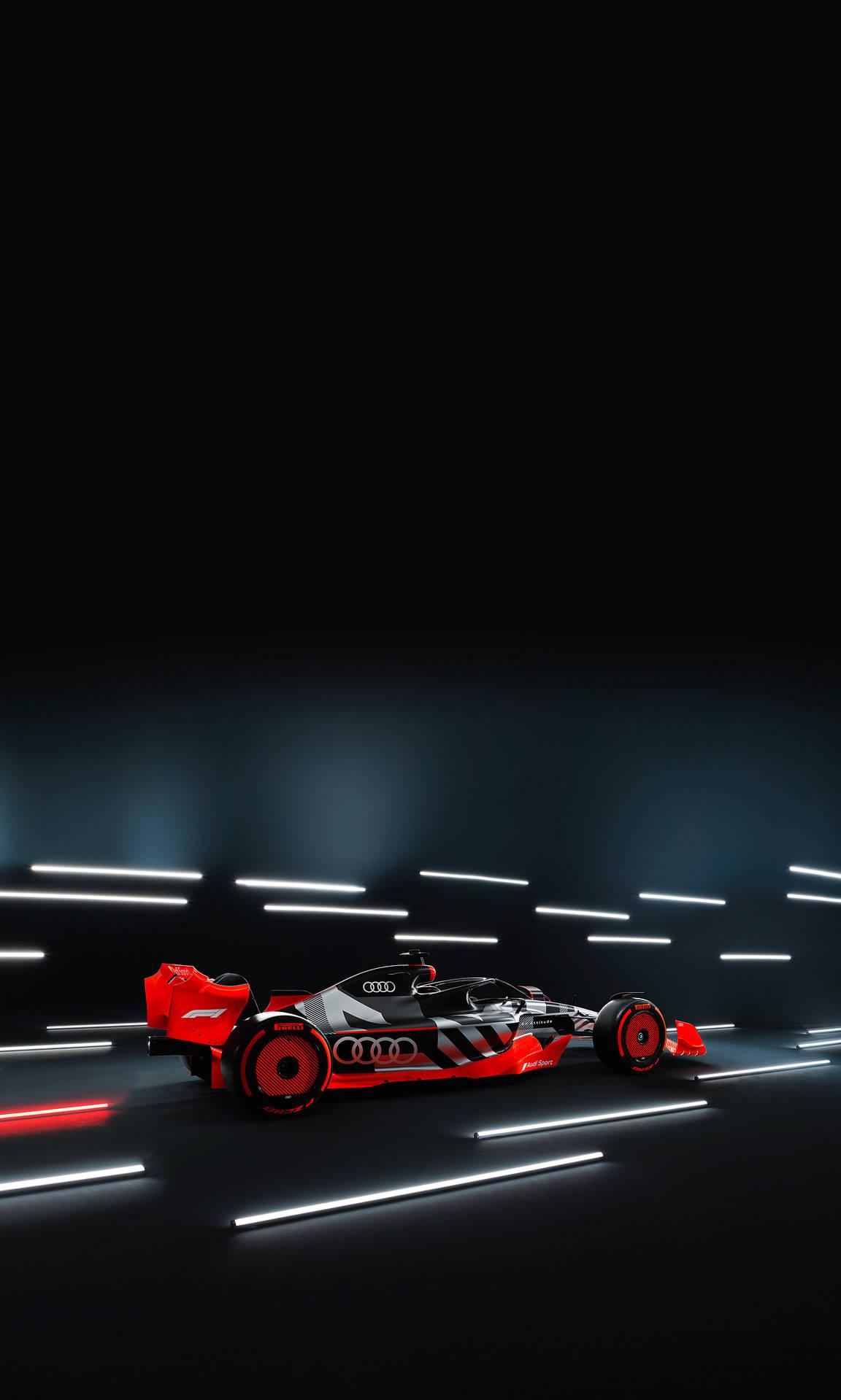 F1 Audi Show Car iPhone Wallpaper