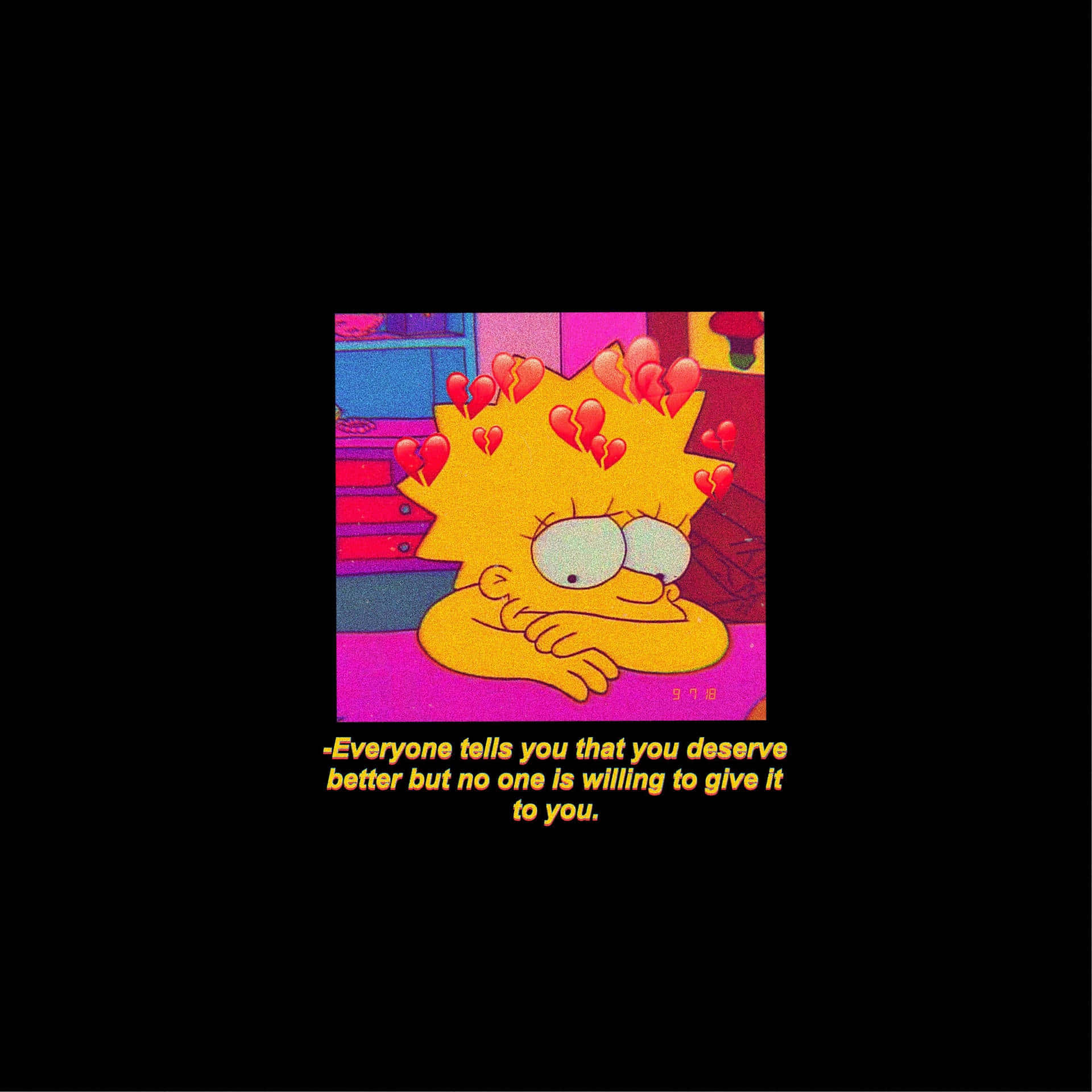 Lisa Simpson Ehh Wallpaper